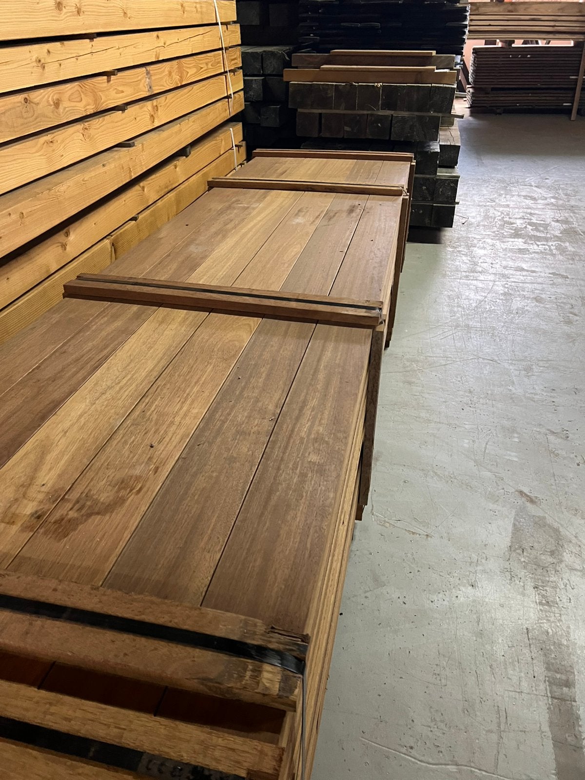 Hardhouten vlonderplanken 25x140, Tuin en Terras, Palen, Balken en Planken, Ophalen of Verzenden, Nieuw, Planken, Hardhout