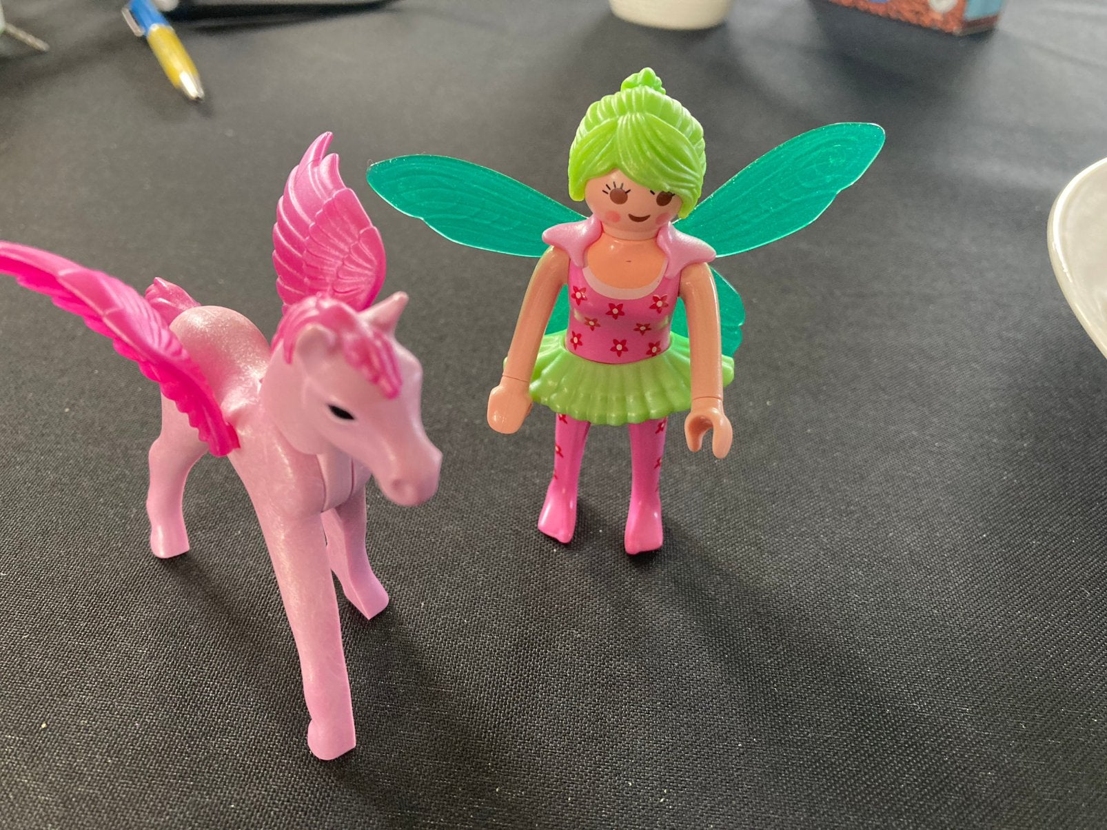Playmobil elfje met eenhoorn, Ophalen of Verzenden, Zo goed als nieuw