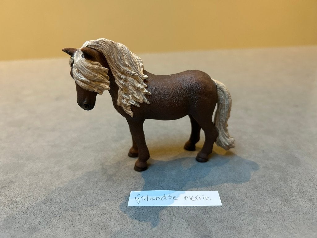 Schleich Ijslander merrie, Ophalen of Verzenden, Zo goed als nieuw, Paard, Overige typen