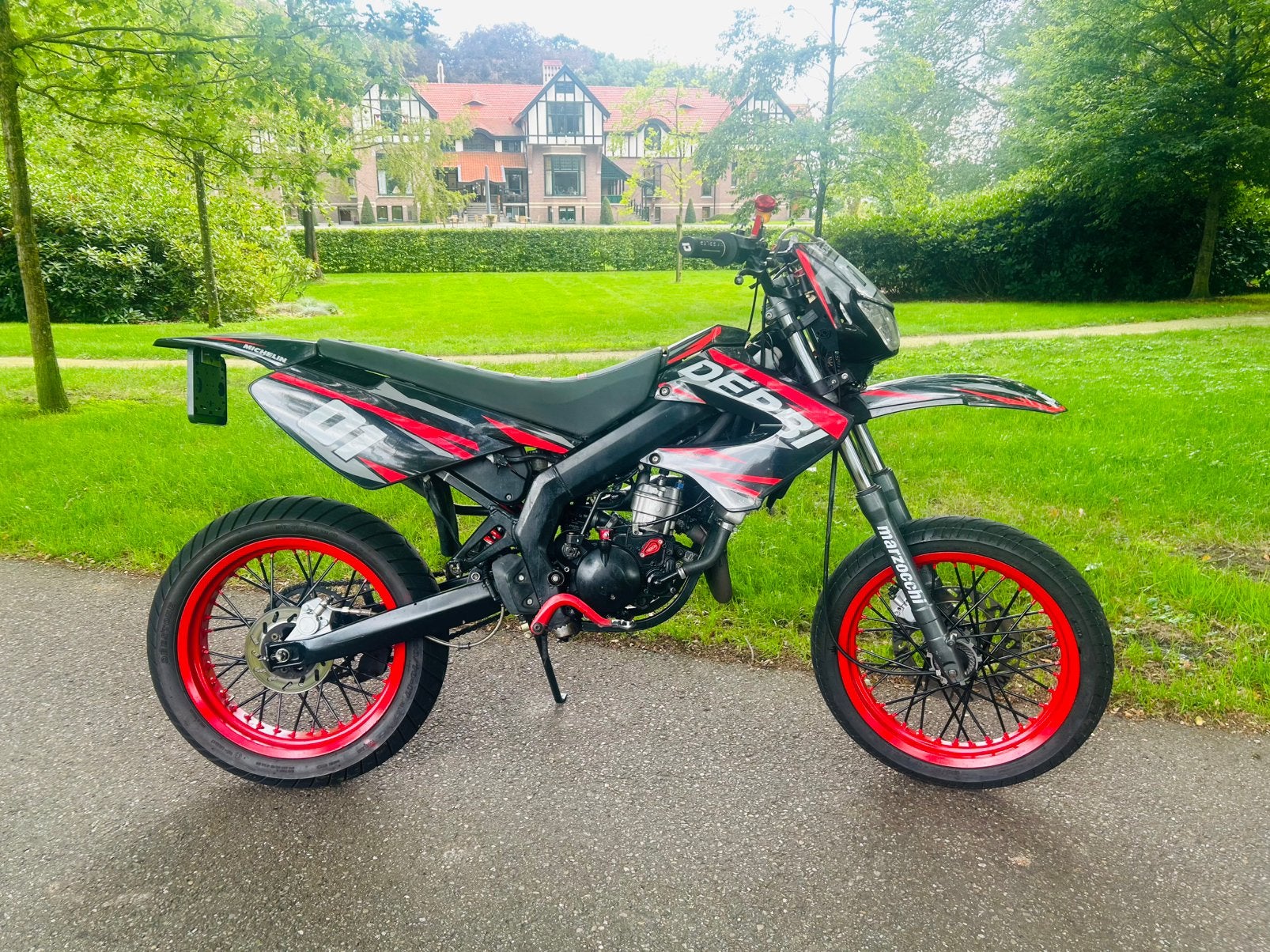 Derbi senda x-treme 50cc, Ophalen