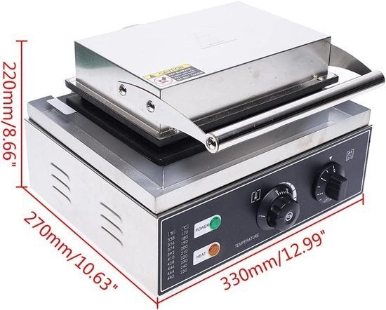 Wafelijzer – Wafelmaker – Wafelapparaat – Wafelmachine, Corvance B.V., Verzenden, Nieuw, Corvancebol@gmail.com
