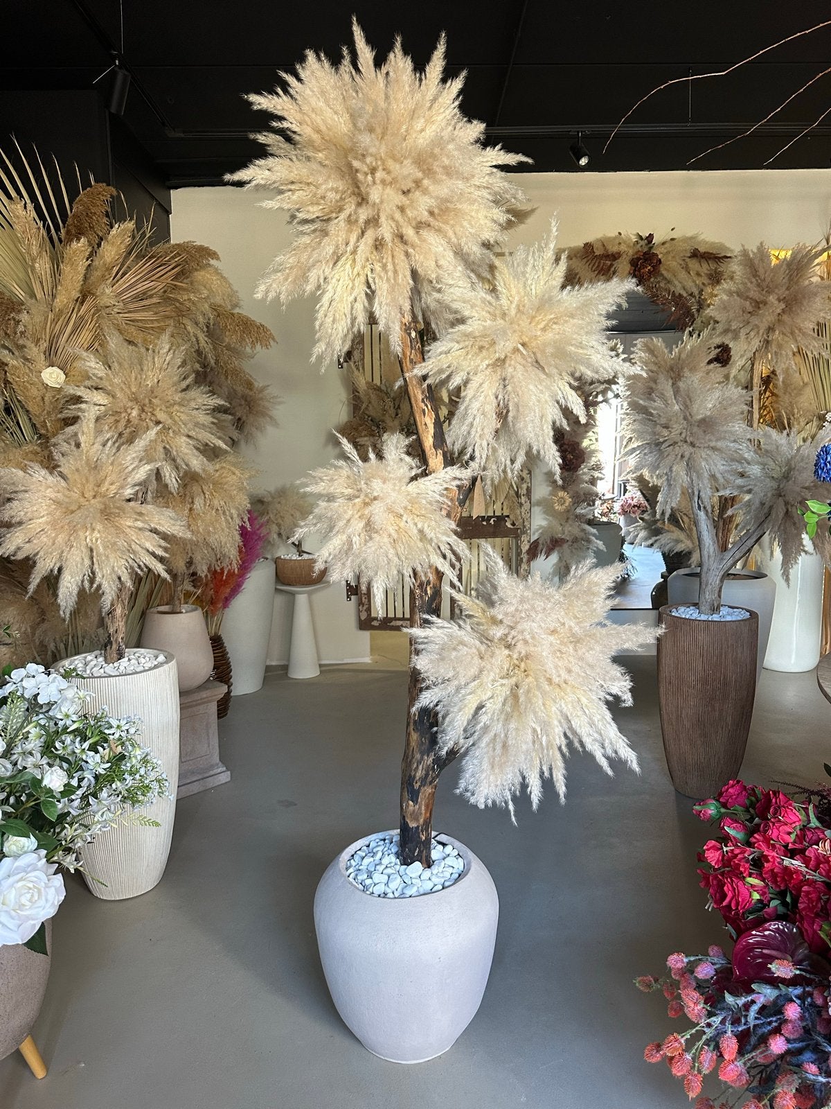Handgemaakte Pampasboom - Pampas boom, Ophalen, Beige, Boho, Nieuw