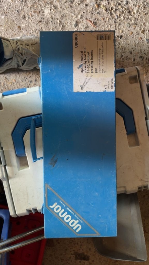 Uponor handperstang perstang, Pvc, Overige typen, Zo goed als nieuw, Minder dan 2 meter