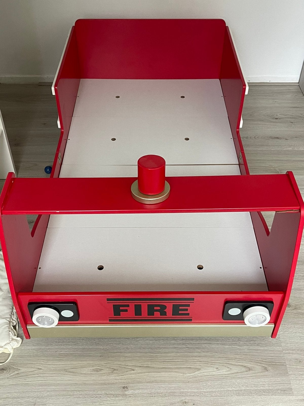 Leuke brandweer kinderbed, Ophalen, 70 tot 85 cm, 140 tot 160 cm, Zo goed als nieuw