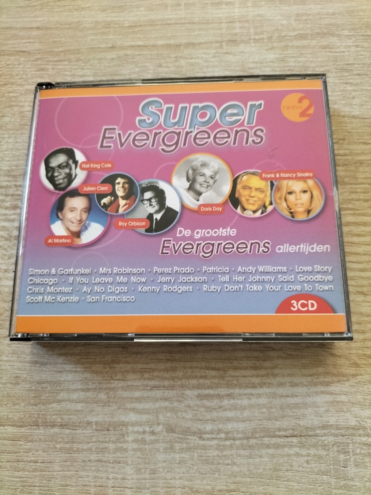 Super evergreens 3 cd box, Ophalen of Verzenden, Pop