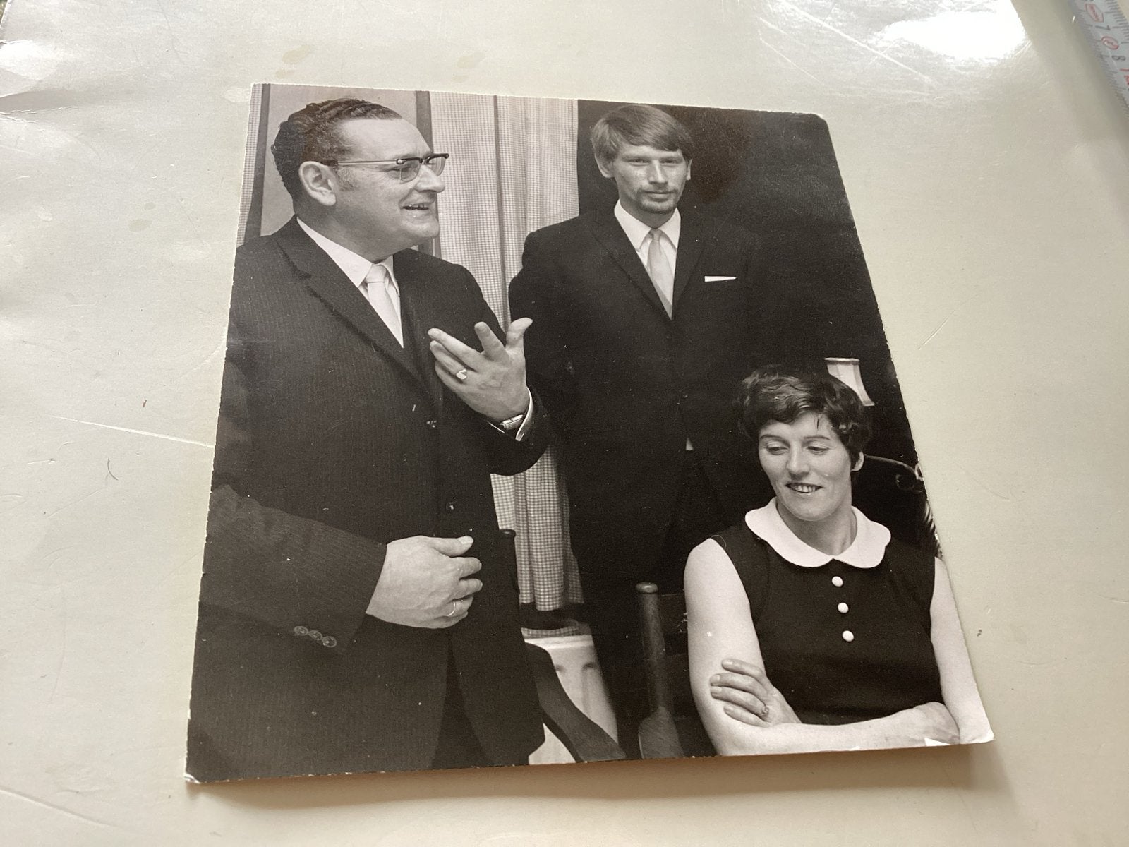Schaatskroniek 1970 - Wim Comello, Heetebrij, Atje Keulen, 1960 tot 1980, Gebruikt, Foto, Ophalen of Verzenden