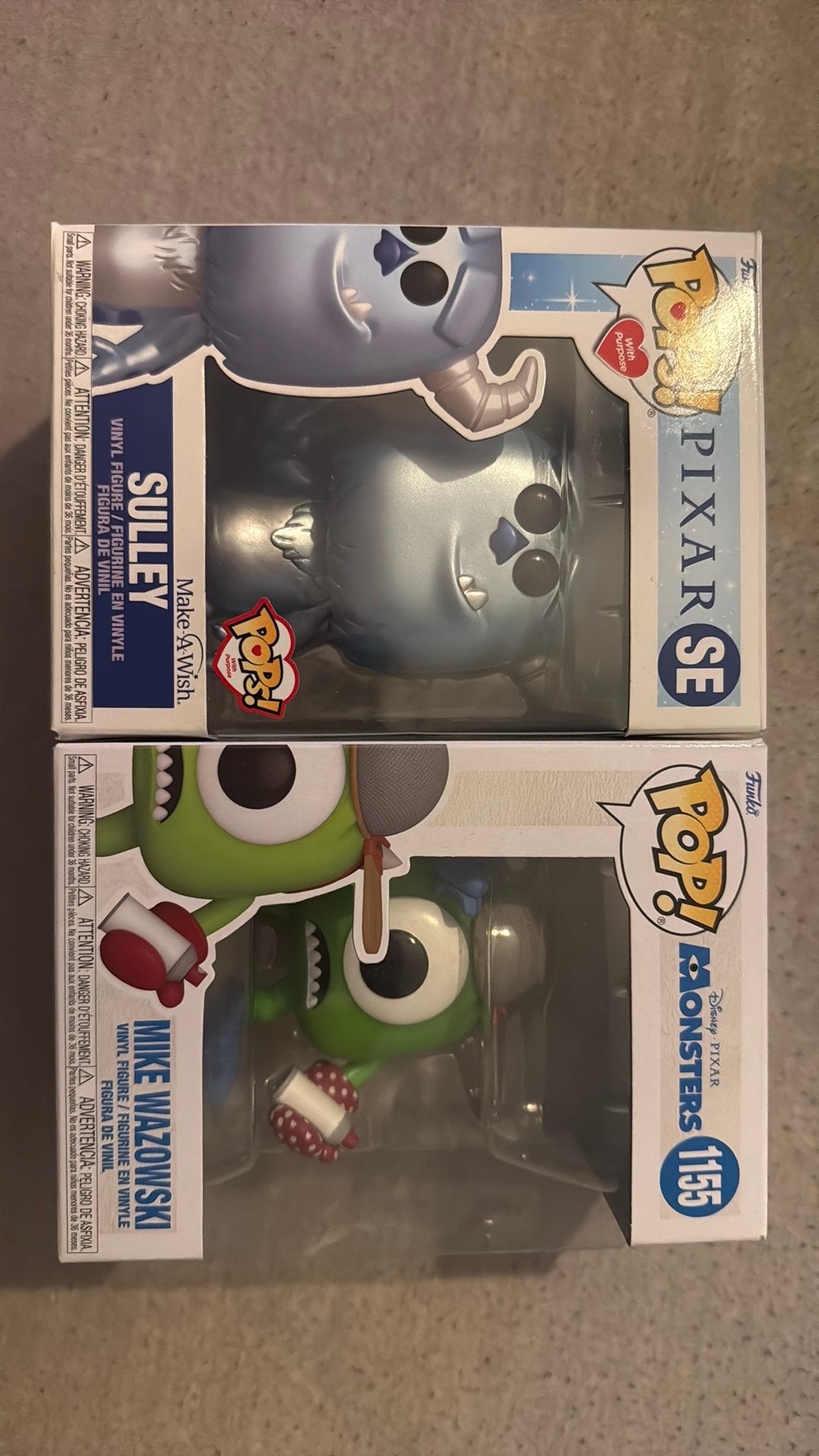Funko monsters inc, Ophalen of Verzenden, Zo goed als nieuw