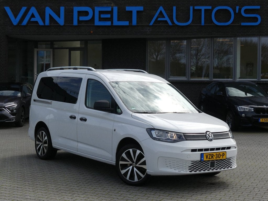 Volkswagen Caddy Cargo Maxi 2.0 TDI 122pk Style / Airco / Cr, Auto's, Bestelauto's, Bedrijf, Te koop, ABS, Airbags, Airconditioning