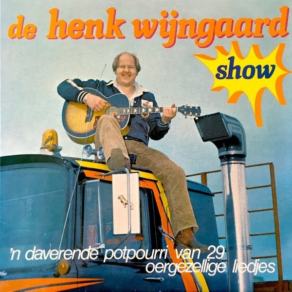 Piraten L.P. (1979) Henk Wijngaard - De Henk Wijngaard Show, LP, Gebruikt, Ophalen of Verzenden, Levenslied of Smartlap