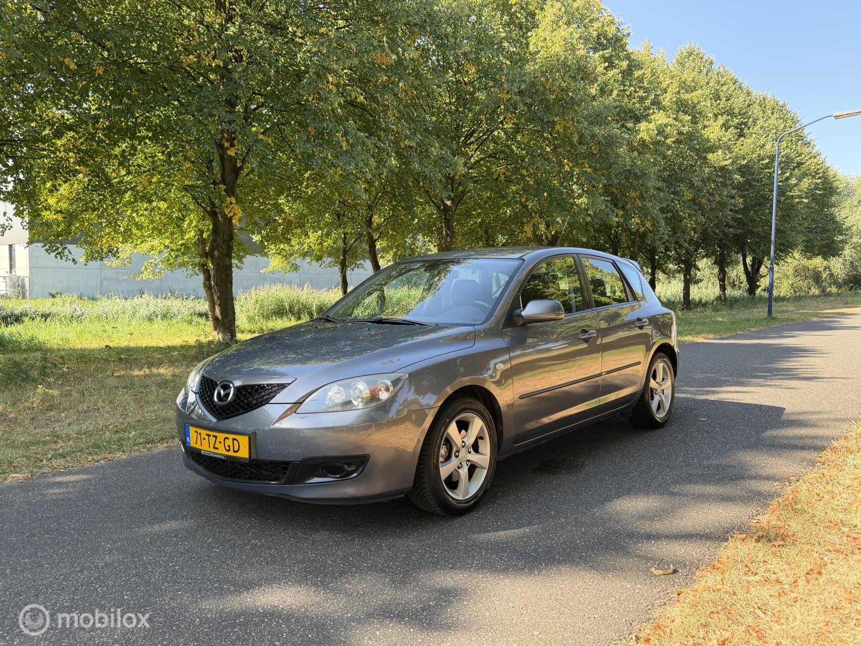Mazda 3 1.6 S-VT Touring*NEW APK 09/27*AIRCO*ELEK. RAMEN, Auto's, Mazda, Voorwielaandrijving, Stof, Gebruikt, Zwart