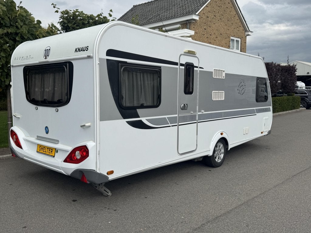 Knaus Sudwind 590 FUS verkocht, Caravans en Kamperen, Caravans, Rondzit, Overige typen, 5 tot 6 meter, Knaus