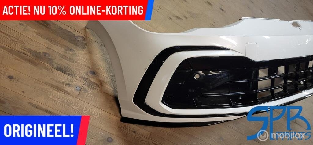 VW GOLF 8 VIII VOORBUMPER L0K1 R-LINE 4X PDC ORIGINEEL Kras, Nieuw, Ophalen of Verzenden, Bumper, Volkswagen