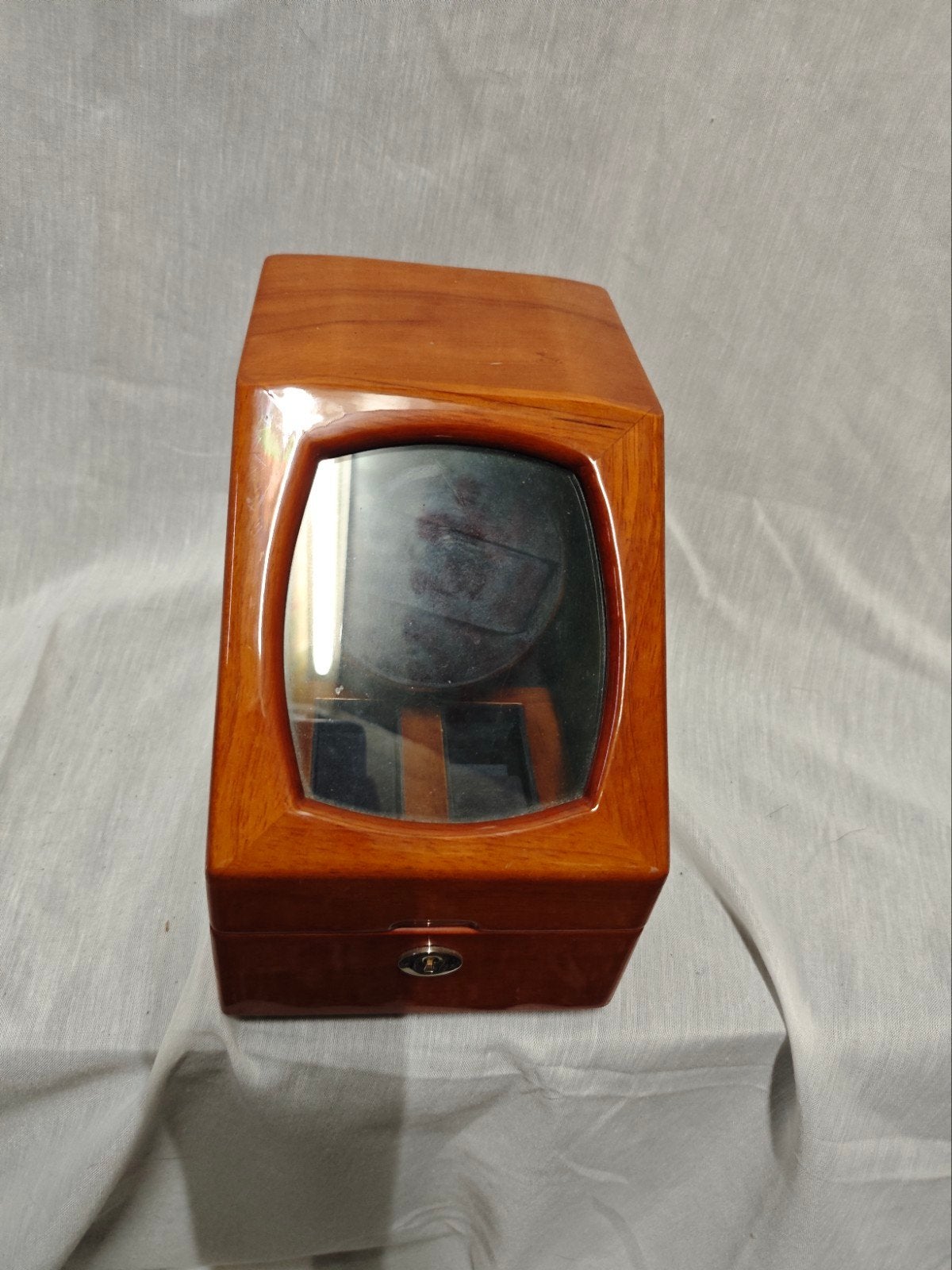 Davis Horloge Winder - Mooie Houten Box, Ophalen