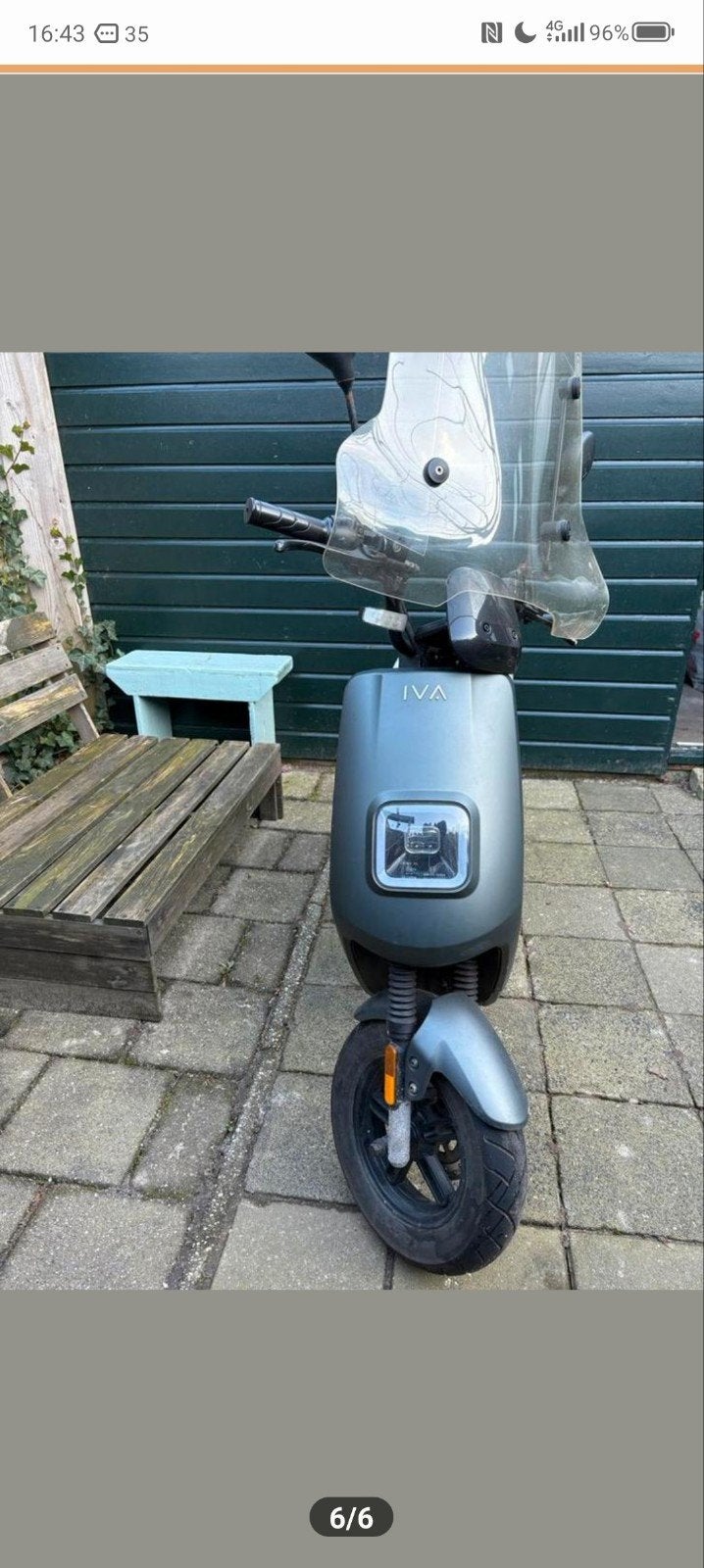 IVA S4 EGO Elektrische Scooter -, Fietsen en Brommers, Gebruikt, Elektrisch, Ophalen, Overige merken