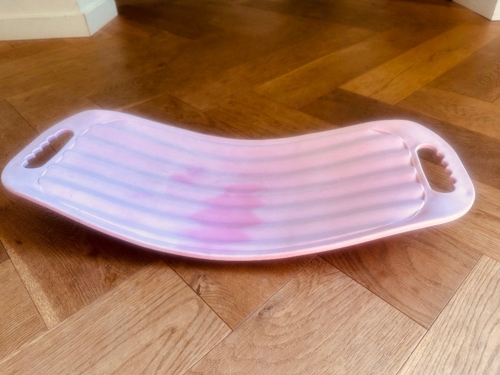 Wobble board roze, Ophalen, Gebruikt, Rij- of Hobbelspeelgoed