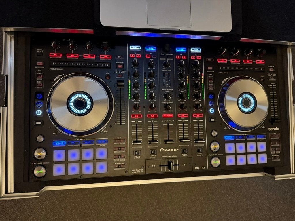 Pioneer DJ controller DDJ-SX incl flightcase, Ophalen, Gebruikt, Dj-set, Pioneer