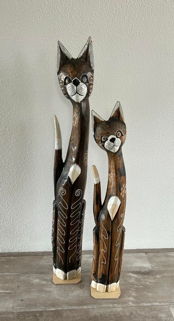 Kattenbeelden set, Ophalen