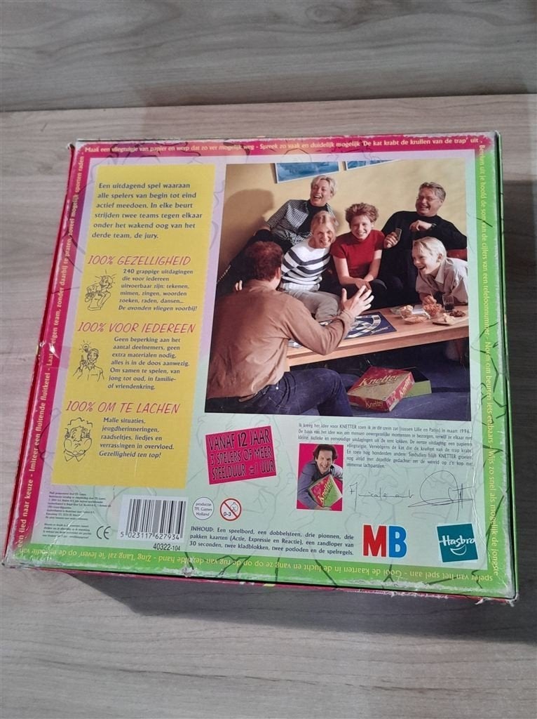 Knetter een te gek spel - s5442, Hobby en Vrije tijd, Gezelschapsspellen | Bordspellen, Verzenden, Zo goed als nieuw