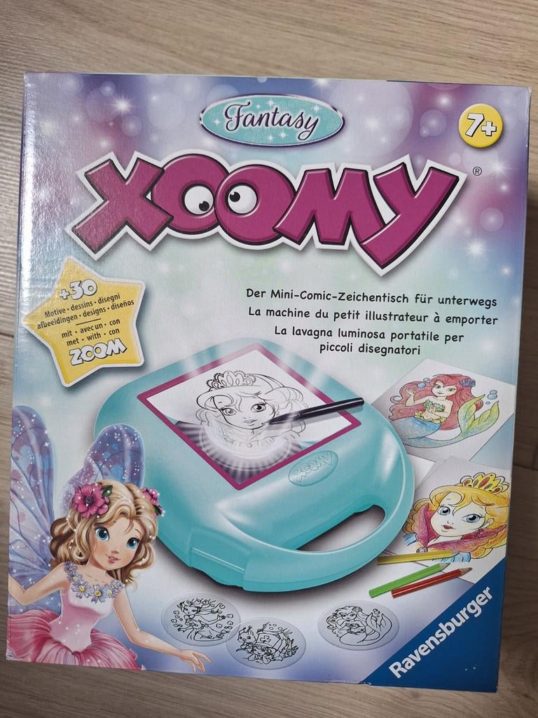 Ravensburger Xoomy Fantasy Tekentafel - Mini-Comic, Ophalen of Verzenden, Zo goed als nieuw, Knutselen, Met licht