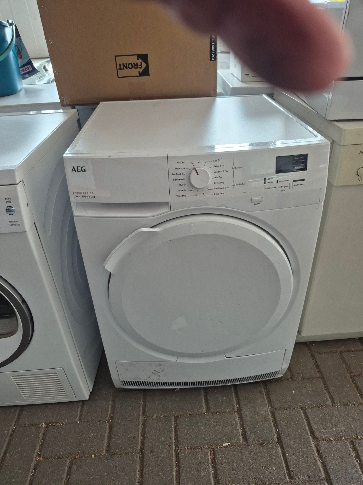 nieuwe aeg warmtepomp droger 9 kg 7000 serie, Ophalen, Nieuw