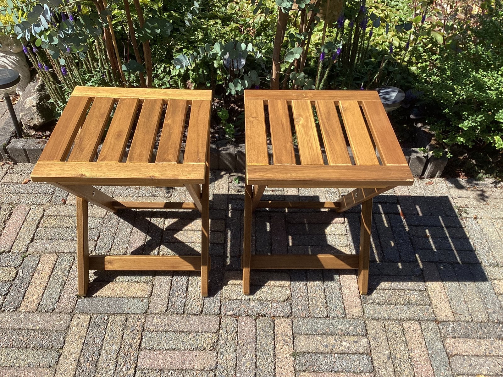 Krukjes of tafeltjes, IKEA NÄMMARÖ, Ophalen, Zo goed als nieuw, Vierkant, Hout