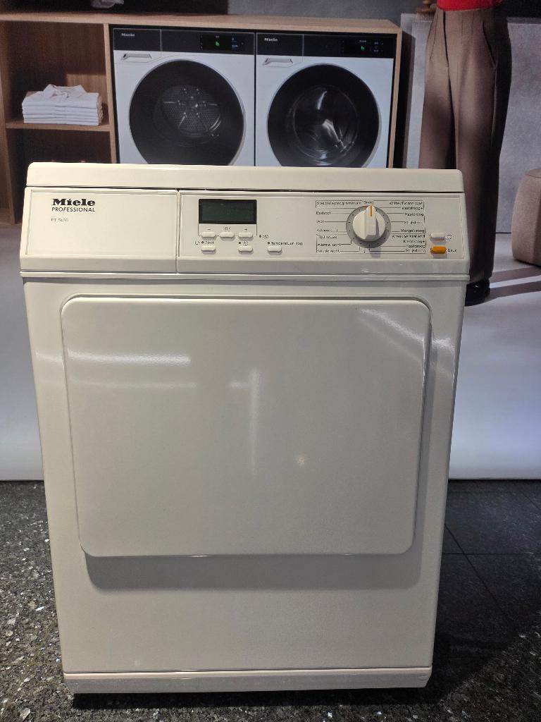Droger Miele PT5136 Professioneel, Witgoed en Apparatuur, Wasdrogers, Gebruikt, Luchtafvoer, Voorlader, 6 tot 8 kg, Minder dan 85 cm