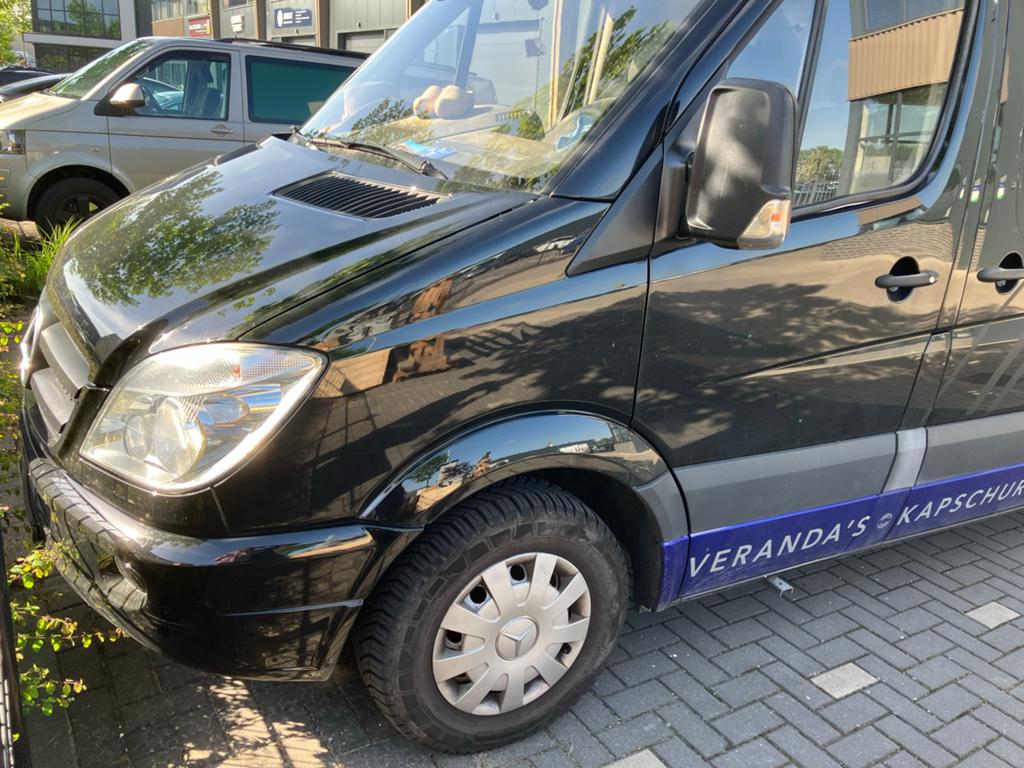 Mercedes-Benz Sprinter 2.1 CDI 316 AUT 906 KA 35 2011, Automaat, Euro 5, Zwart, 4 cilinders