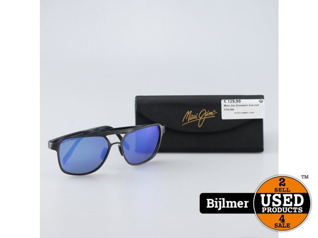 Maui Jim Zonnebril 2nd reef  STG-BH, Flex Ltd., Zo goed als nieuw, https://flex.com/contact-us, Nobelstraat 10, 5807 GA Oostrum LB, Limburg, Nederland
