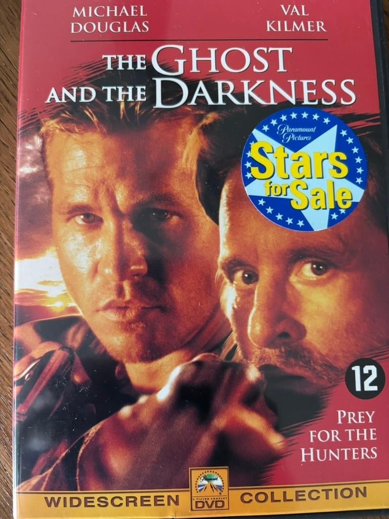 The ghost and the darkness dvd, Cd's en Dvd's, Vanaf 16 jaar, Ophalen of Verzenden, 1980 tot heden, Zo goed als nieuw
