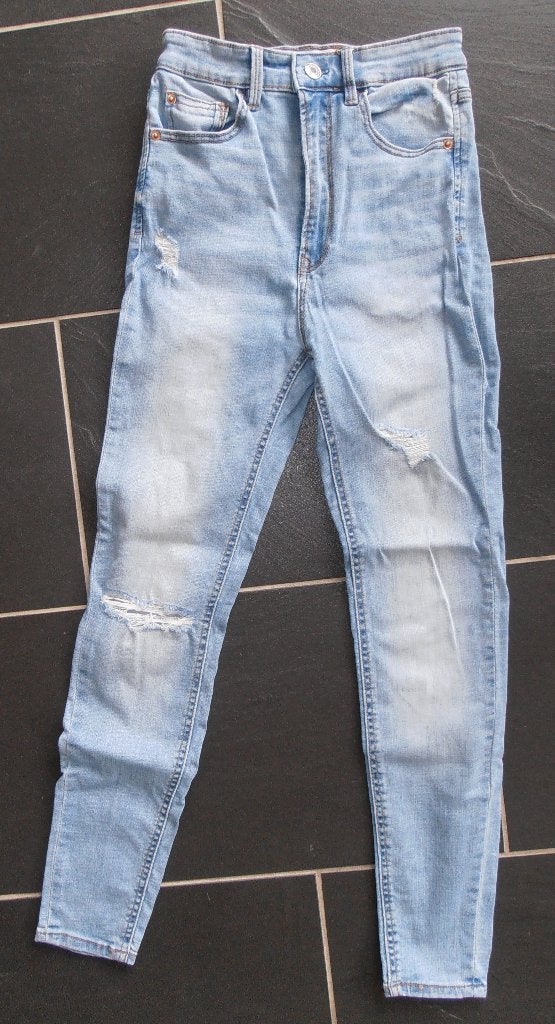 spijkerbroek maat 36, Kleding | Dames, Blauw, Ophalen of Verzenden, Maat 36 (S), Lang