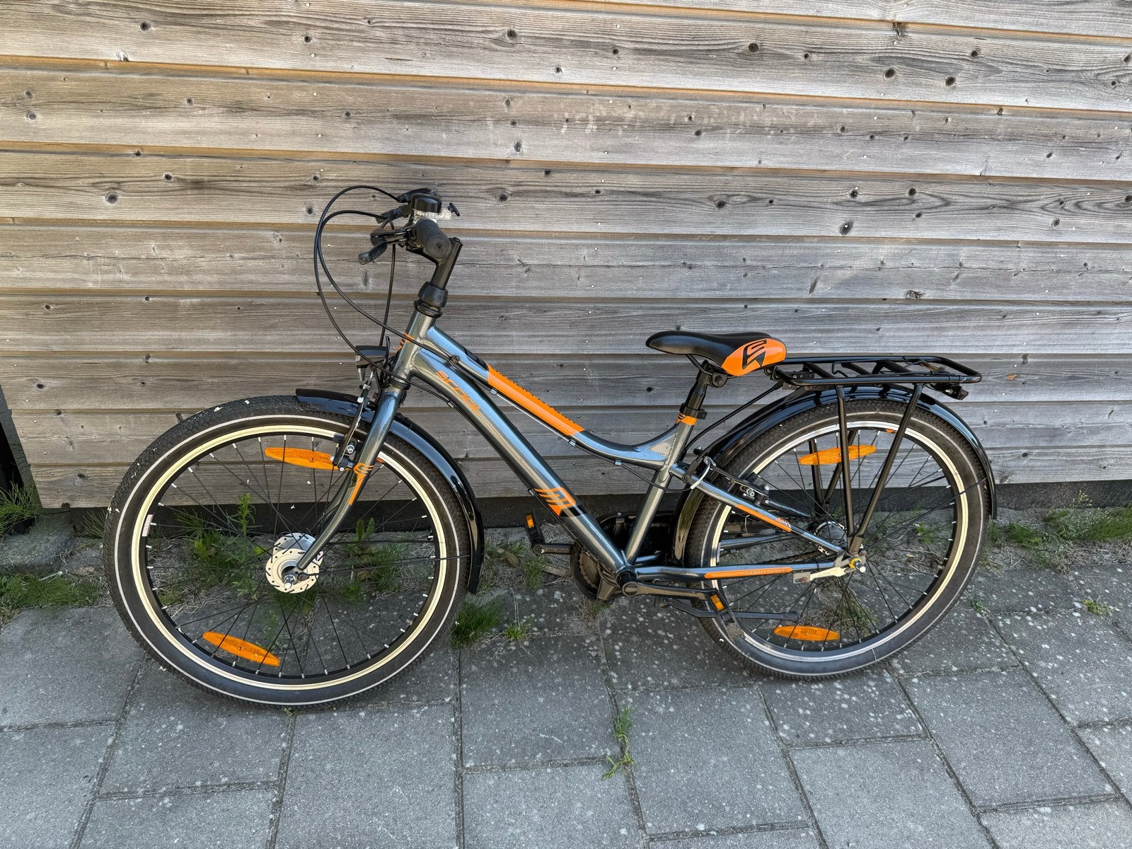 Scool Urban Limited kinderfiets 24 inch, Gebruikt, Versnellingen, Minder dan 49 cm, Schijfrem
