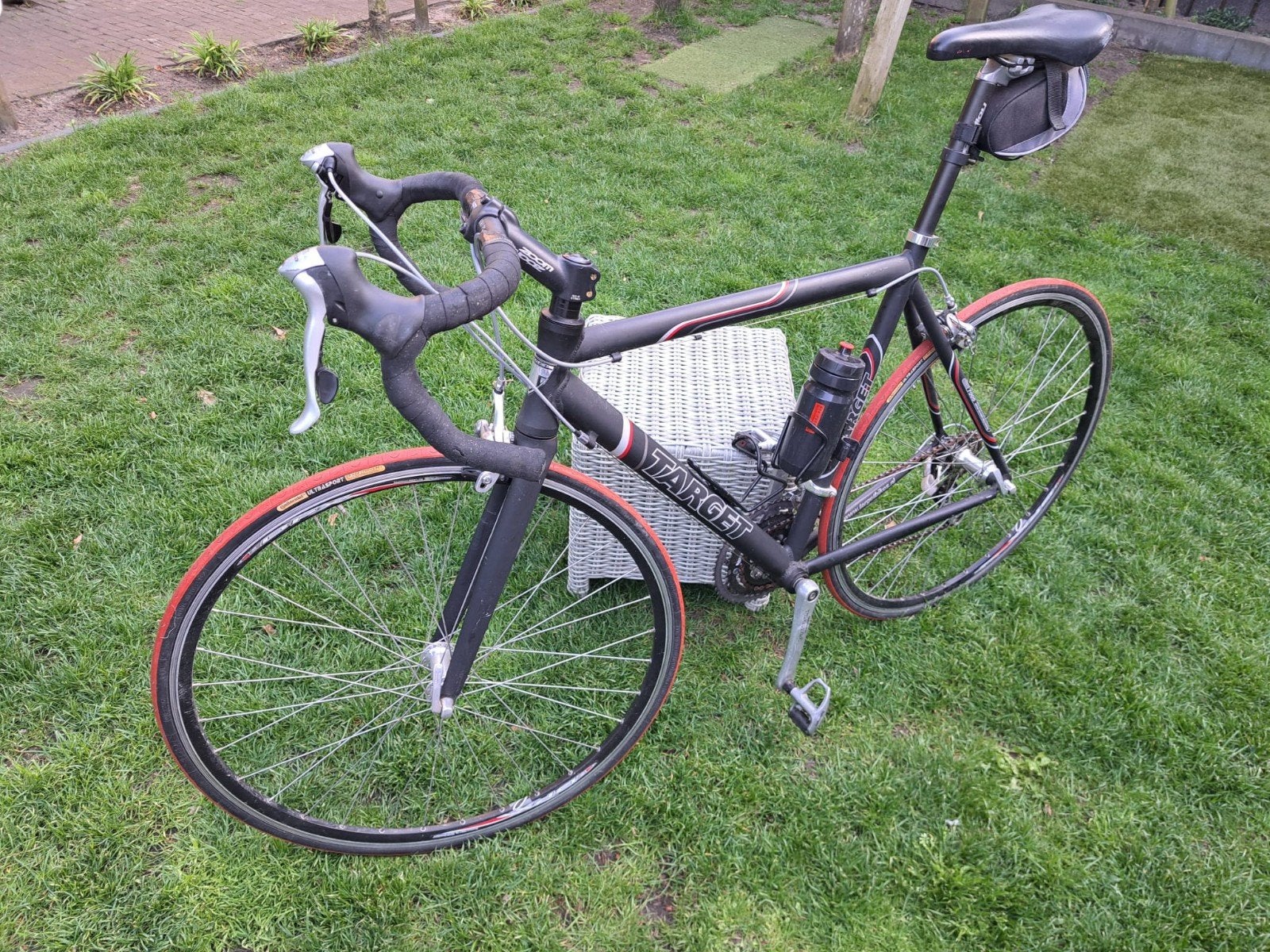 Target Racefiets, 28 inch, Gebruikt, Velgrem, Aluminium
