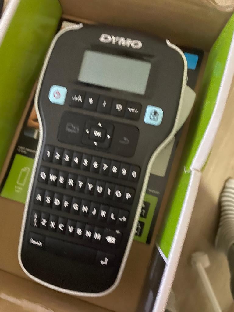 DYMO LabelManager 160 D1 labelprinter – z.g.a.n., Ophalen, Qwerty, Dymo, Zo goed als nieuw