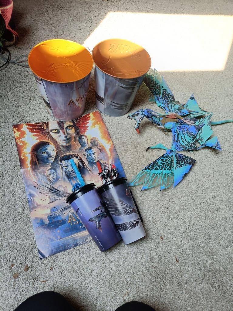 Avatar collectie + limited edition bekers en buckets, Ophalen of Verzenden