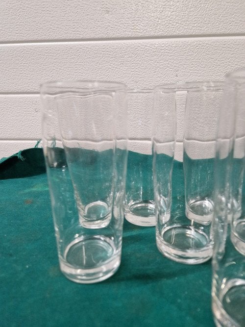 bierglazen fluitjes 9 stuks, Ophalen of Verzenden, 'T Olde Gre-j, Info@toldegrej.nl, Endepoelstraat 20f Didam