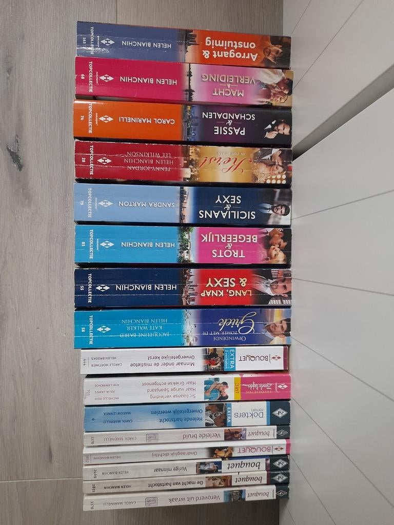 Harlequin Bouquet & Topcollectie romans - 36 verhalen, Boeken, Romans, Ophalen of Verzenden, Gelezen, Diverse auteurs (o.a. Helen Bianchin, Sandra Marton)