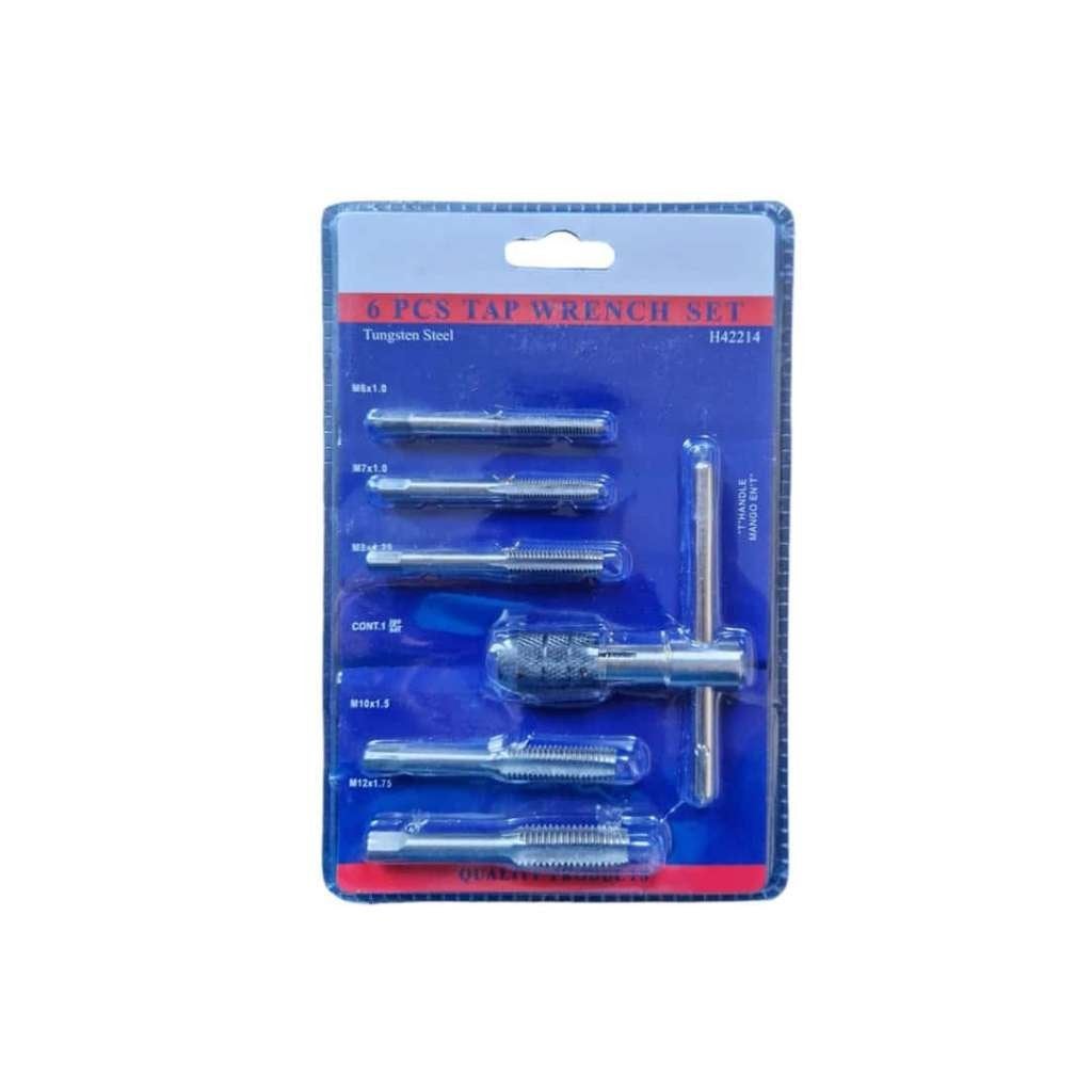 6-delige Hand Schroefdraad Tap, Verzenden, Klantenservice@germat.nl, Gereedschap of Toebehoren, Nieuw