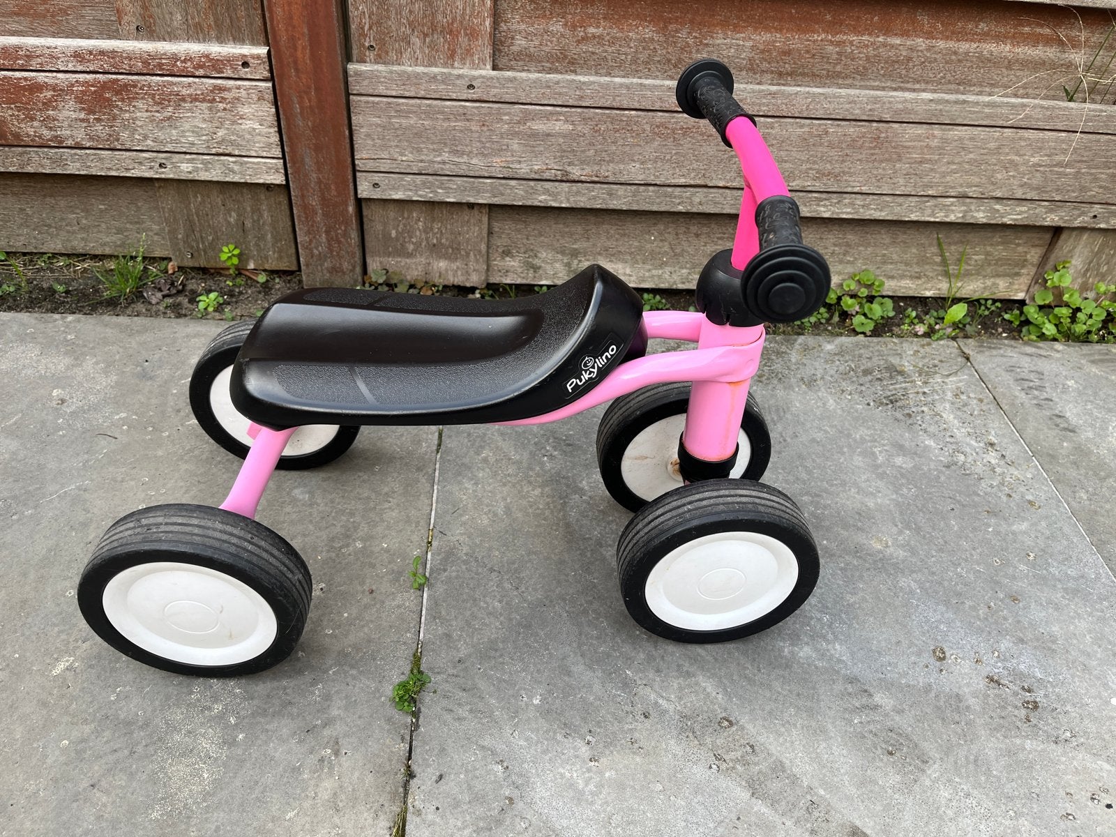 Roze Puky Pukylino loopfiets voor de allerkleinsten, Ophalen of Verzenden, Gebruikt, Loopfiets