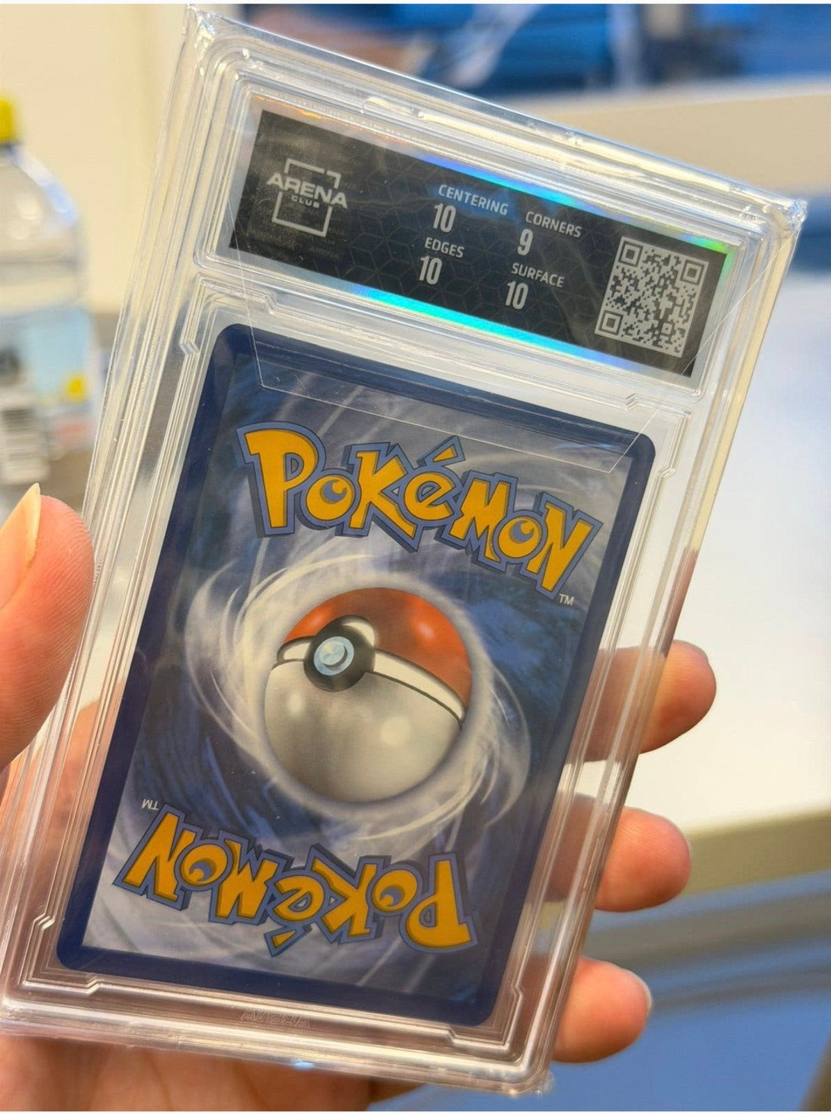 Pokémon Iron Treads ex #073 Paldean Fates Grade 9.5 slab, Ophalen of Verzenden, Nieuw, Losse kaart, Foil