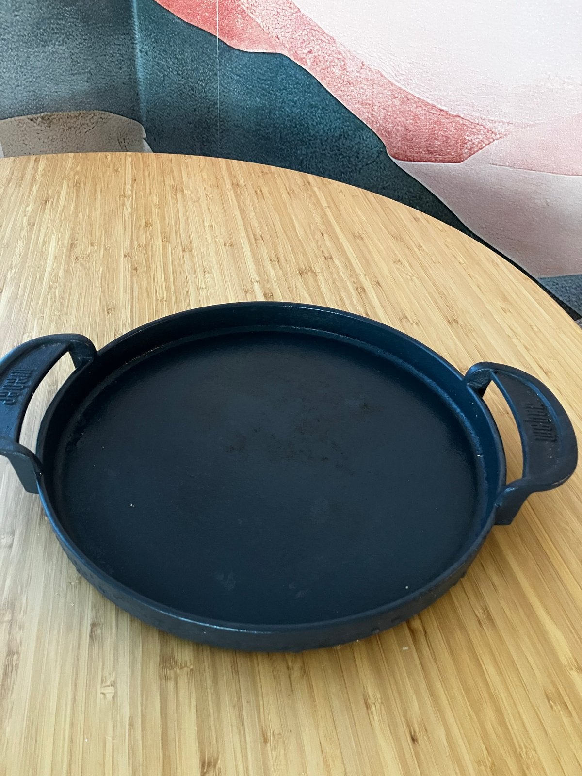 Weber GBs bakplaat, Ophalen, Gebruikt
