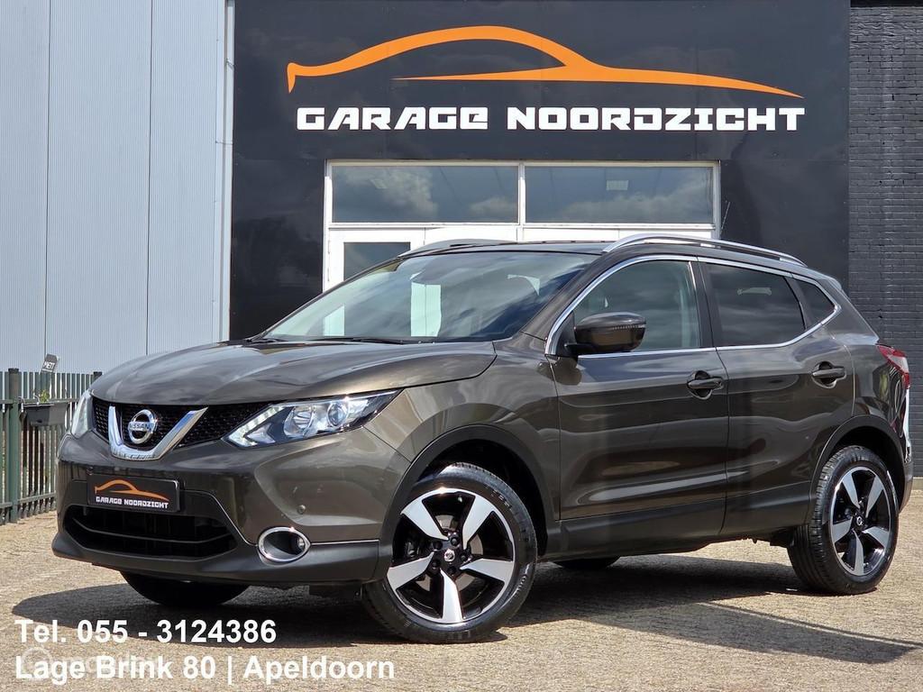 Nissan Qashqai 1.2 N-Connecta PANORAMADAK, Voorwielaandrijving, Gebruikt, 4 cilinders, Bruin