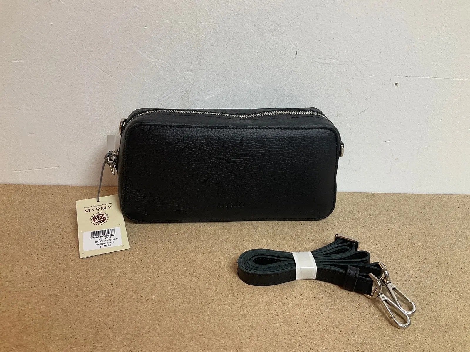 MYOMY Boxy Locker mini Rambler - Nieuw met label, Ophalen of Verzenden, Nieuw, Zwart, Schoudertasje