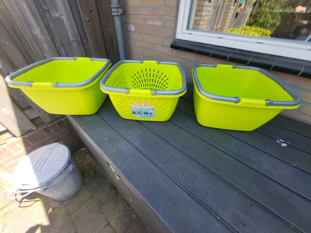 3x Stefanplast afwasteil afwasteilen afwasbak afwasbakken, Ophalen of Verzenden, Zo goed als nieuw