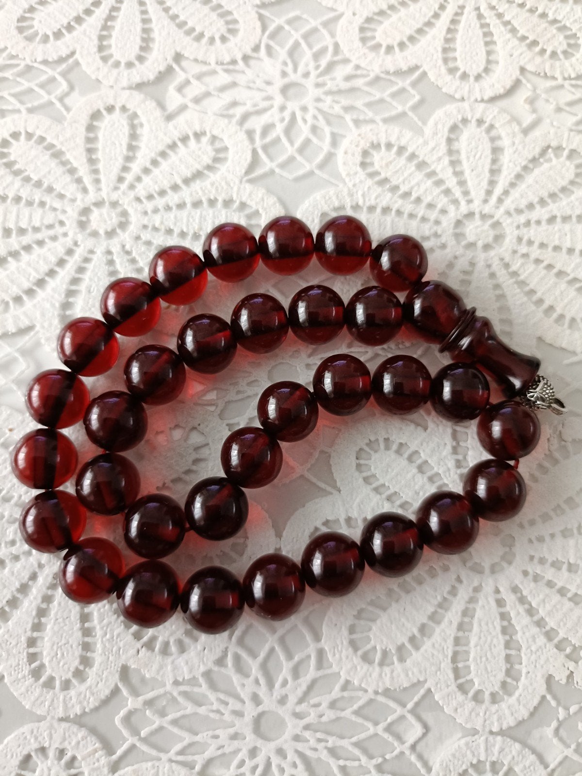 Originele Vlam Amber /Barnsteen, Ophalen of Verzenden, Overige materialen, Oorbellen
