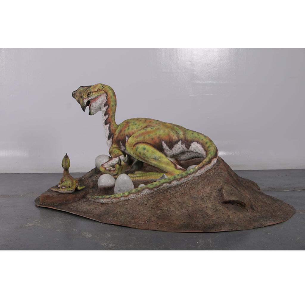Dinosaurs Oviraptor Nest - Dinosaurusbeeld polyester, Ophalen, Nieuw, Overige typen