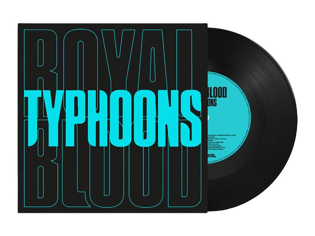 Vinyl Single Royal Blood Typhoons ETCHED Limited NIEUW, Cd's en Dvd's, Vinyl Singles, 7 inch, Single, Ophalen of Verzenden, Nieuw in verpakking