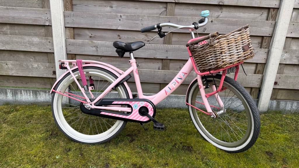 Alpina Clubfiets Roze - 24 inch, Ophalen, Terugtraprem, Handrem, Gebruikt