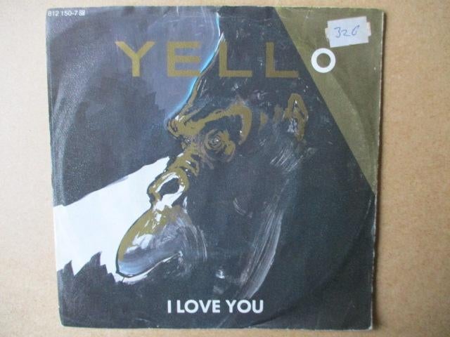 s5436 yello - i love you, Ophalen, Gebruikt, Overige genres, 7 inch