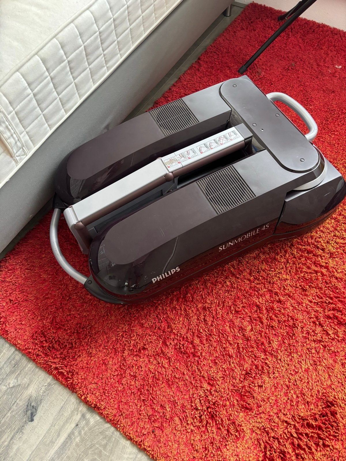 Philips Sunmobile hb871-4S, Ophalen, Gebruikt, Zonnebank enkelzijdig, Minder dan 10 lampen