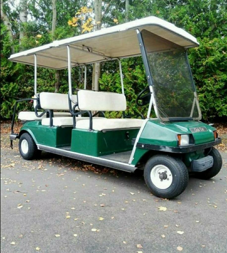 Golfkar clubcar 6 zits, Ophalen of Verzenden, Zo goed als nieuw, Golfkar